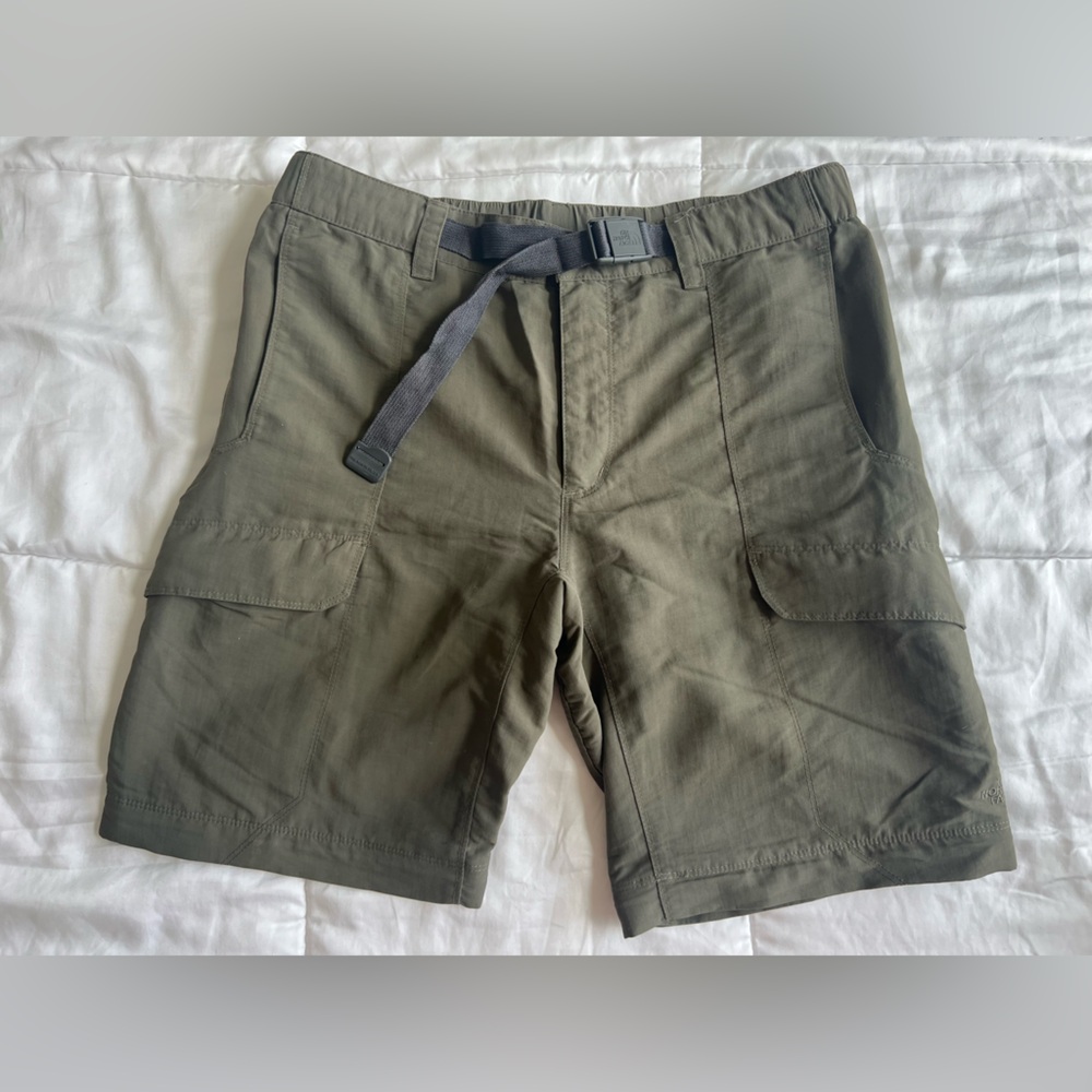 The North Face Convertible Cargo Hiking Shorts Olive Green Men’s M